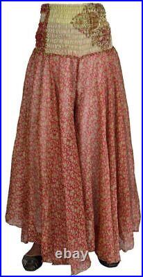 Wholesale Lot 20 Pcs Vintage Sari Printed Boho Gypsy Palazzo Pants Trousers