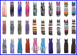 Wholesale Lot 25pcs Women's NEW Long Maxi Sundress Beach Dresses Vacation Dress