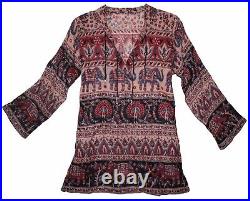 Wholesale Lot 50 Pc Hippie Gypsy Indian cotton blouse Top For Women Ethnic Retro