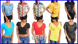 Wholesale Lot Clothing 10,000 Women Mixed Dresses Summer Tops Clubwear S M L XL