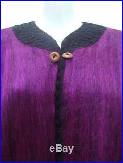 Wholesale Lot Of 10 Soft & Beautiful Alpaca Cape With Two Buttons
