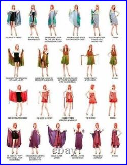 Wholesale Lot Of Indian Art Silk Rapron Wrap Round Indian Women Fashion Skirts