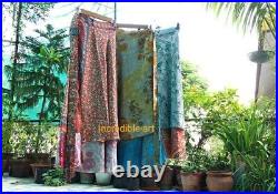 Wholesale Lot Vintage Silk Sari Wrap Skirts Recycled Magic Bohemian Multicolor