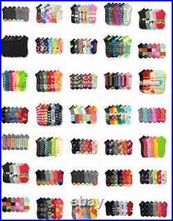 Wholesale Lot Women's Girl Mixed Assorted Designs Ankle No show Low Cut Socks