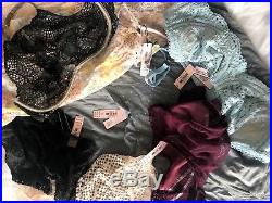 Wholesale Lot of 30 VICTORIAS SECRET Bralettes lingerie and pajamas Mixed SIZES