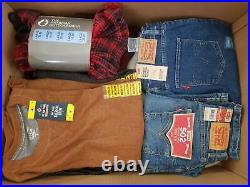 Wholesale Lot of Mens Womens Clothing Shirts Jeans Tops Pants More New