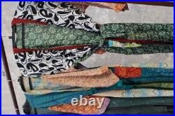 Wholesale Lot of Sari Silk Kimono Indian Women Wear Dress Bohemian Robe Gown