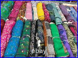 Wholesale Lot of Women Wear Kimono Vintage Silk Sari Bathrobe Dressing Gown