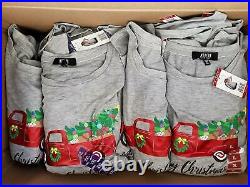 Wholesale Lot of Womens Modern Canvas Holiday Tops Merry Christmas Brand New