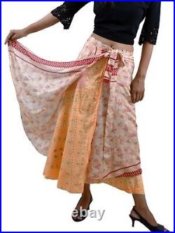 Wholesale Lot short MIni Skirt Indian Women Wrap Skirts Vintage Silk Bohemian