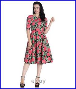 Wholesale Mixed Vintage RETRO 50s Job Lot 10 HELL BUNNY Dresses S 10 #3