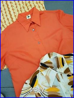 Wholesale Vintage 70s Blouses Shirts X 100