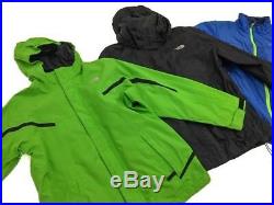 Wholesale Vintage Branded Mens Womens Coats North Face Columbia Jack Wolfs X 30