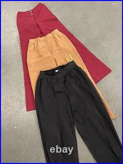 Wholesale Vintage Retro Mix womens pleat trousers Clearance x 50