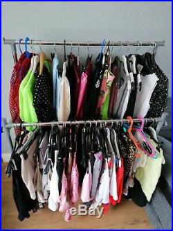 Wholesale joblot new x 60 items of womens clothes bundle