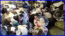 Wholesale of 300kg of mixed used clothes