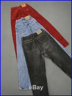 Wholesale vintage 90s womens mom jeans high waist X 50