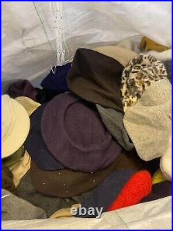 Wholesale vintage Berets Hats Colours and Black Clearance X 100