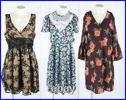 Women Dresses Vintage 90s Retro Wholesale Job Lot Smart Casual Floral x20 Lot820