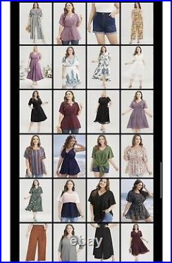 Women's Dress New With Tags Wholesale Lot 25pcs Mix Plus Size Only BloomChic