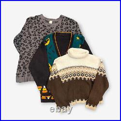 Women's Mixed Modern/Vintage Knitwear (20KG SEALED SACK) BULK / WHOLESALE