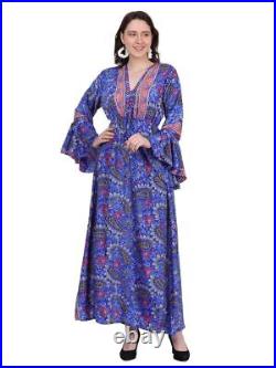 Women's Smocked Long Maxi Pageant Floral Dress with Sleeve Wholesale Mix Lot