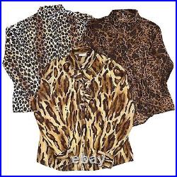 Women's Vintage Patterned Blouses/Shirts Mix (10KG SEALED SACK) BULK / WHOLESALE