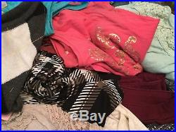 Womens Clothing Bulk Lot Juniors S, M Tops, Pants Wholesale Lot 75 Piece NewithUsed