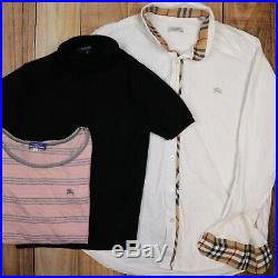 X19 WHOLESALE JOBLOT Burberry Tops Bundle T-Shirts, Shirts and Sweaters